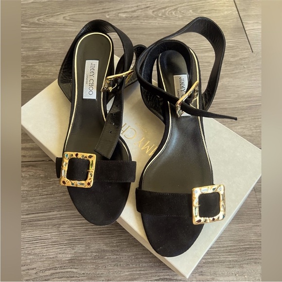 Jimmy choo velvet mules - Picture 4 of 5